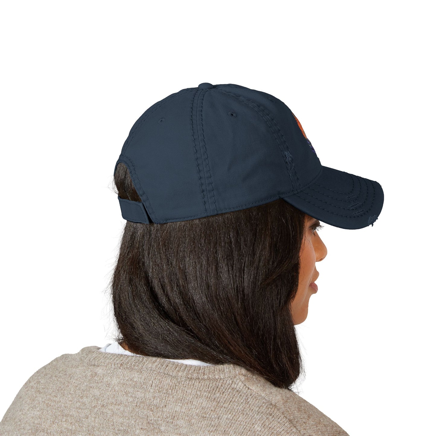 Embroidered Dumpster Fire Hat, Vintage Cap for Adventures, Hipster Style, Casual Fashion